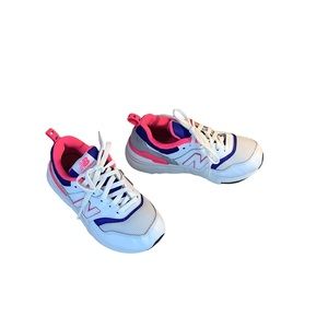 New Balance |  997H White, Royal Blue & Hot Pink  - Unisex Size 4Y